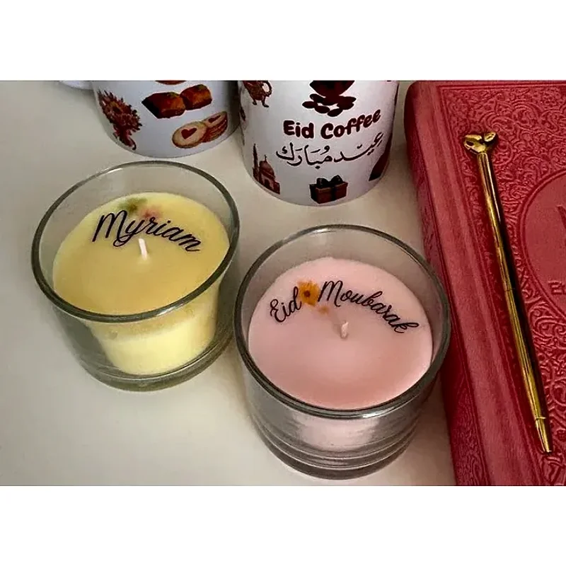 Bougie à personnaliser 