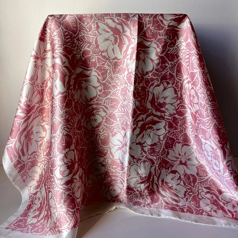 Foulard fleuri