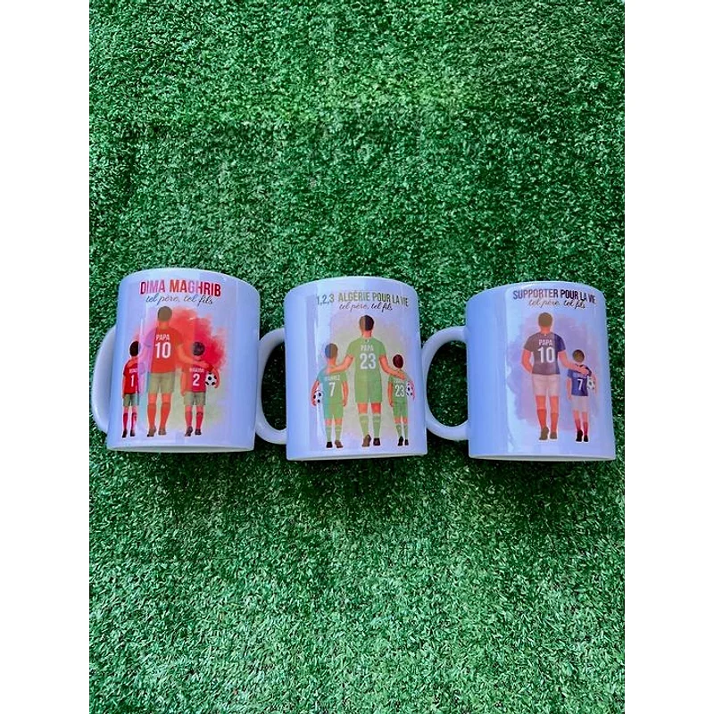 Tasse personnalisée foot 