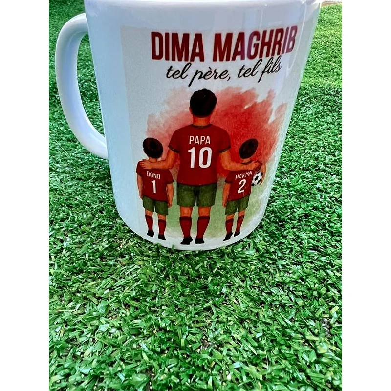 Tasse personnalisée foot 