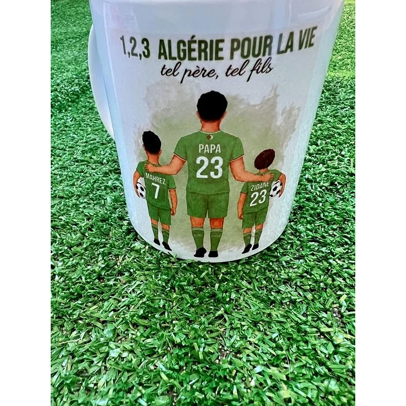 Tasse personnalisée foot 